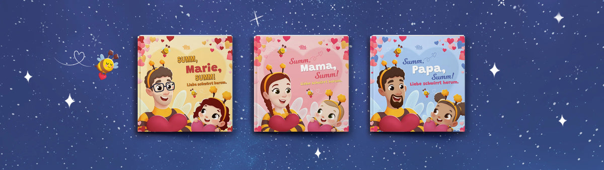 Personalisiertes Liebesbuch für Kinder & Eltern