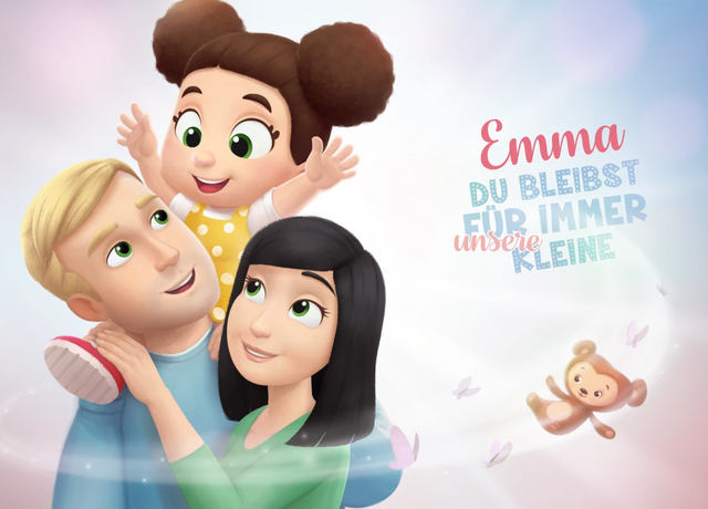 Emma, du bleibst für immer unsere Kleine