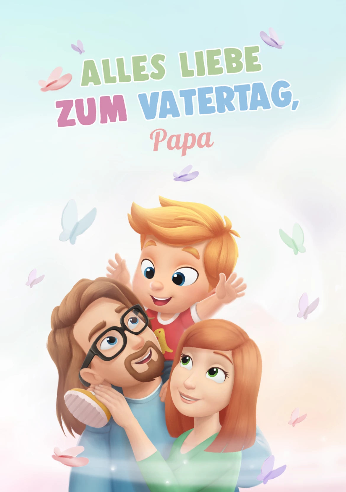 Papa, Mama und Mila
