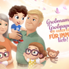 Großmama, Großpapa, wir haben euch für immer lieb