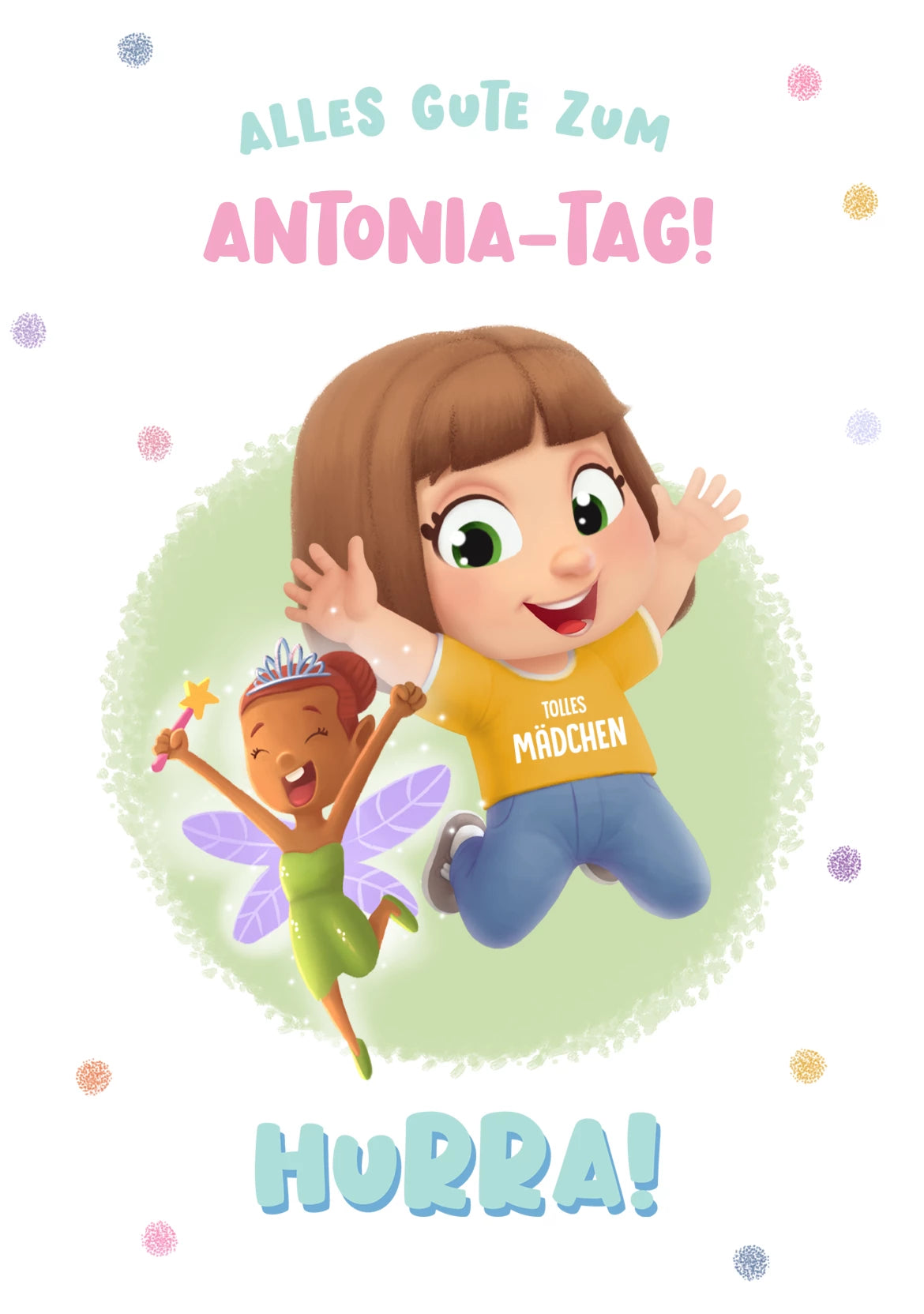 Alles Gute zum Antonia-Tag, Fee-Motiv
