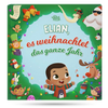 Das Cover für das neue Weihnachtsbuch für Jungs von Hurra Helden.