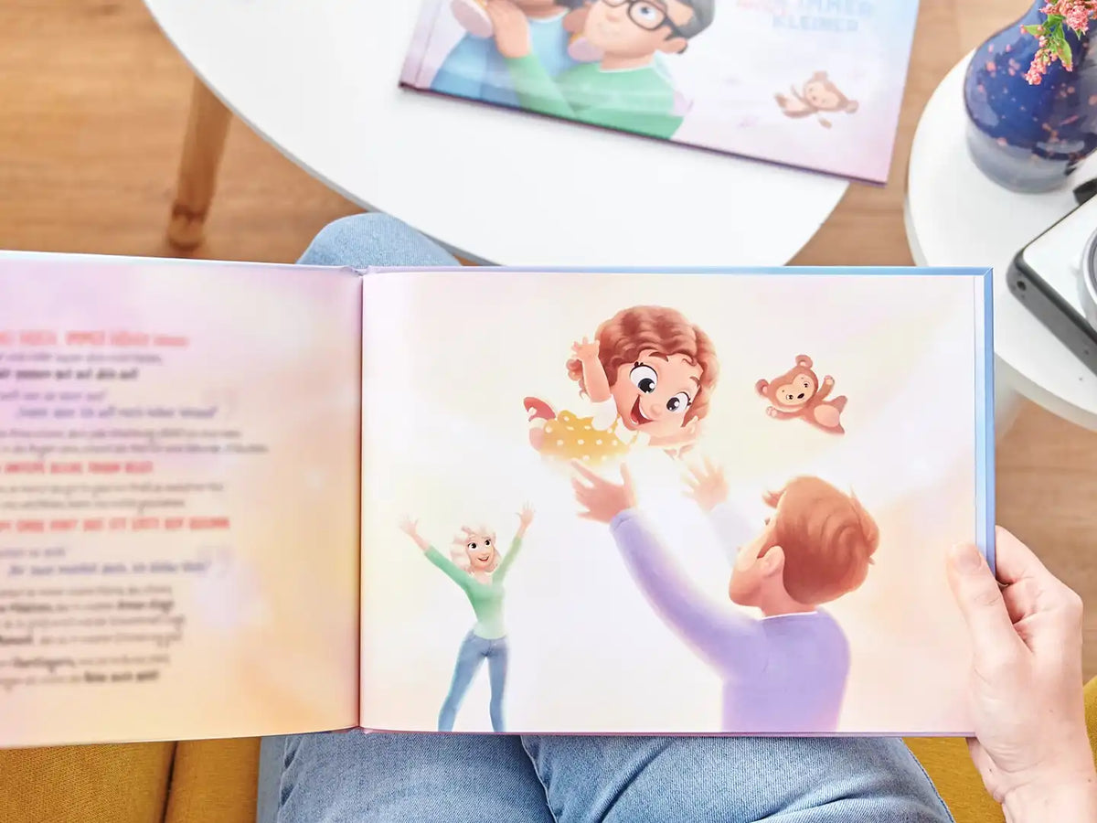 Eine wunderschöne Illustration aus dem personalisierten Buch für die ganze Familie.  
