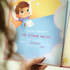 Werfen Sie einen Blick in das Buch Mark geht zur Schule, das ein süßes personalisiertes Geschenk für Kinder ist.			