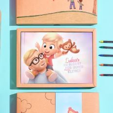 Ausmalbox für Papa