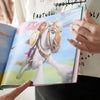 Eine Illustration aus einem personalisierten Buch für Freunde.