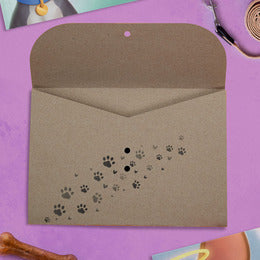 Geschenkumschlag für den bestesten Hund